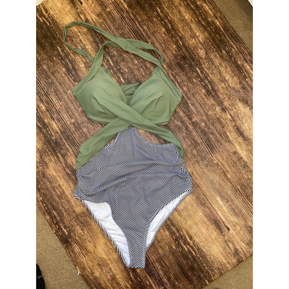womens cut out one piece swimsuit